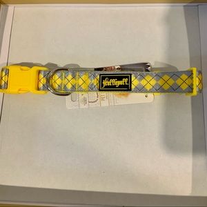 Large Hufflepuff Dog Collar